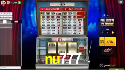 Descubra o Mundo do Cassino Online com nu777